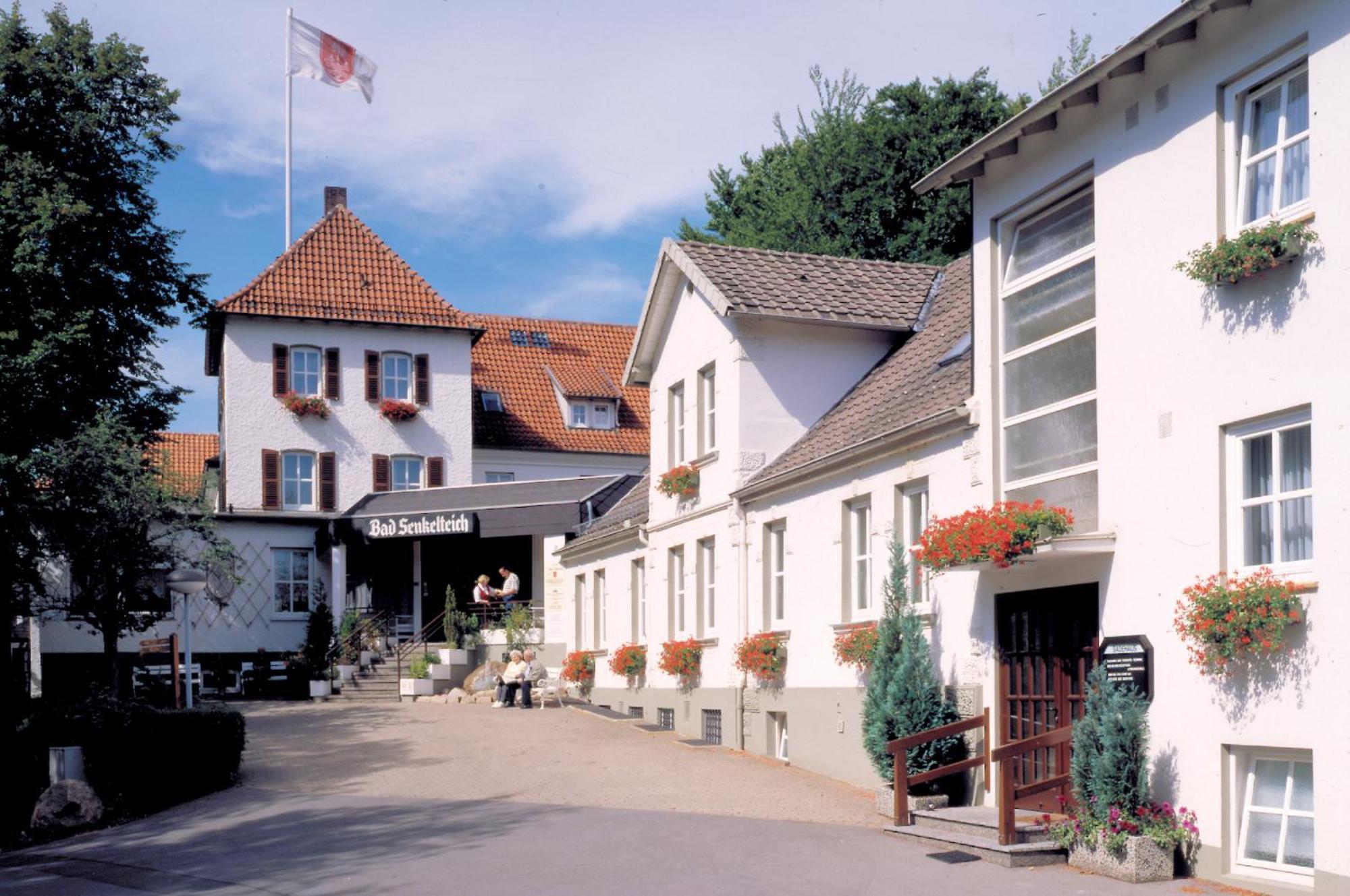 Moorland Hotel Am Senkelteich Vlotho Esterno foto